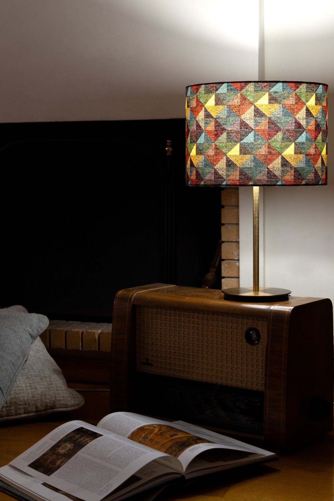 Rhombus Drum Lampshade - Image 2