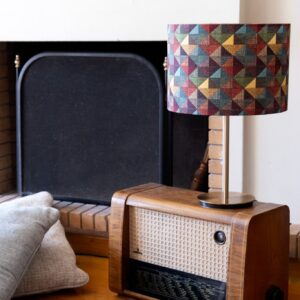 Rhombus Drum Lampshade
