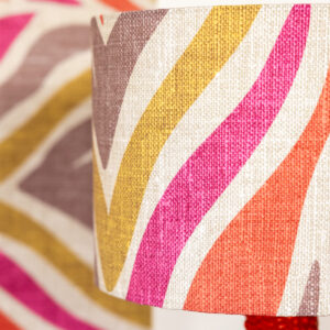 Savana Rosa Drum Lampshade