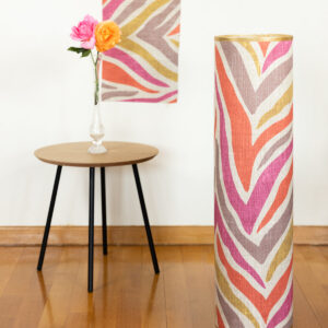 Floor Savana Rosa Cylinder Lampshade