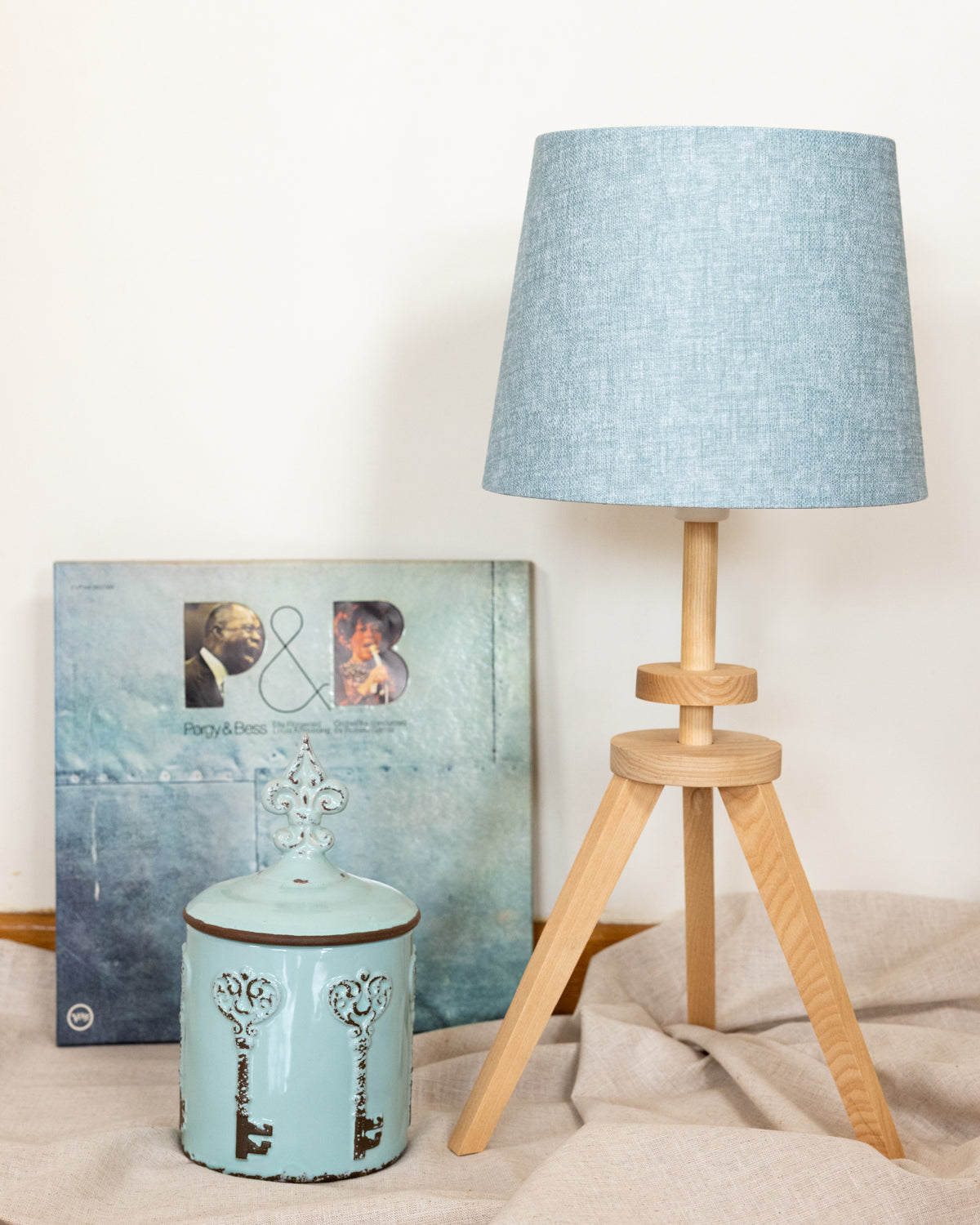 Simple Linen Empire Lampshade - Image 4