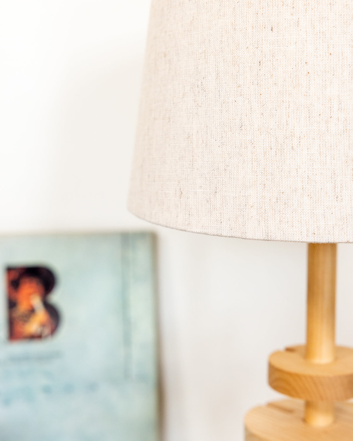 Simple Linen Empire Lampshade - Image 2