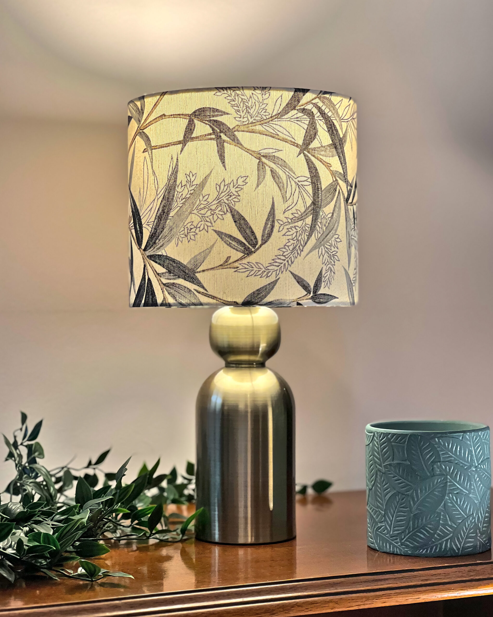 Bamboo Drum Lampshade - Image 2