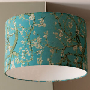 Almond Blossoms Blue Van Gogh Drum Lampshade