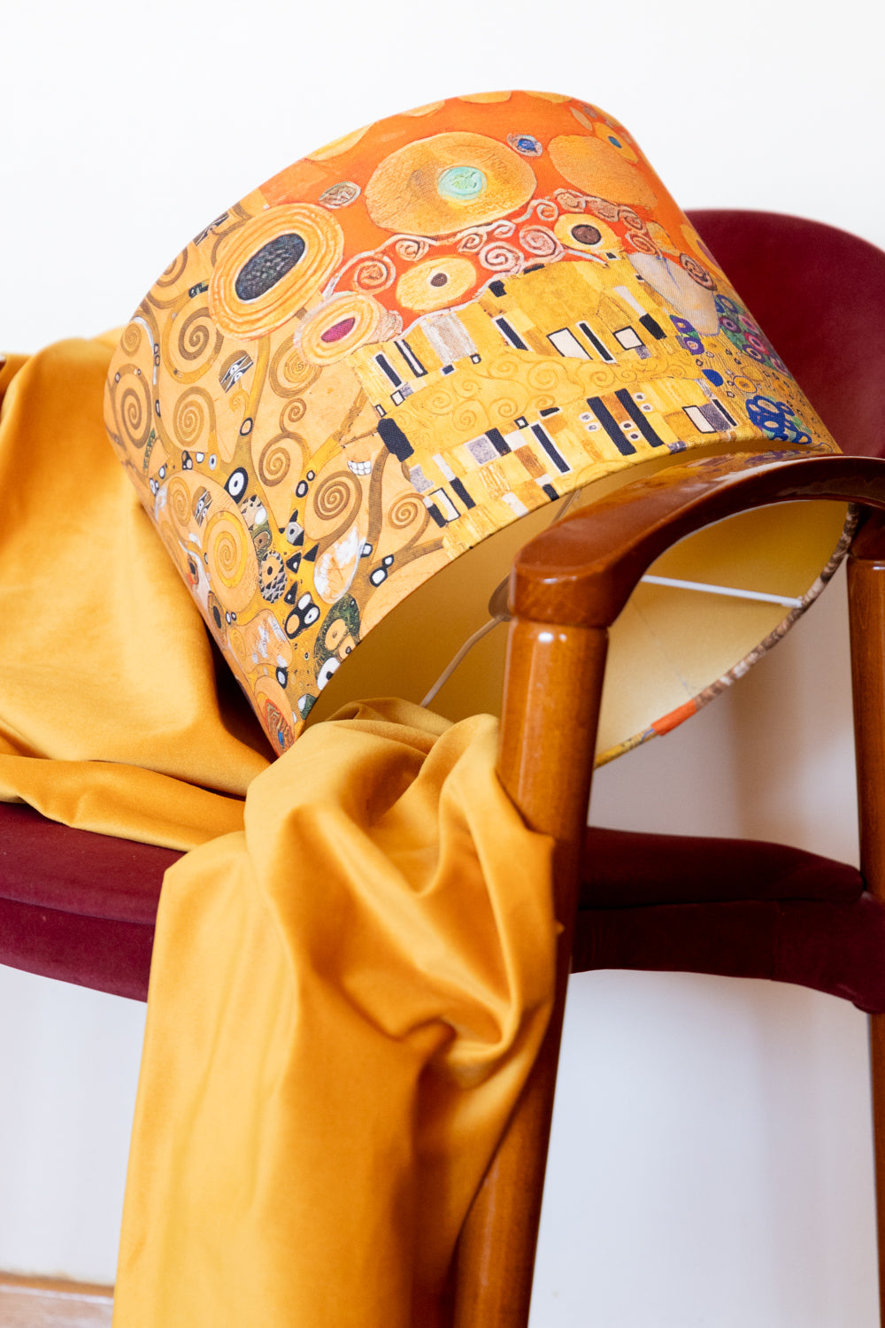 Medley by Klimt Drum Lampshade - Image 2
